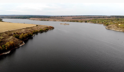 Рибалка на Ладижинському водосховищі у Вінницькій області