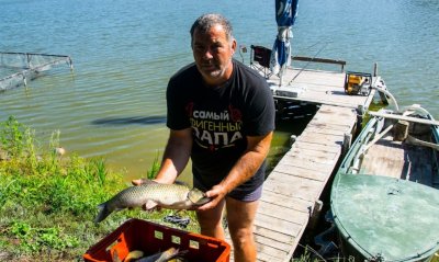 Рыбалка на Озере Карпич