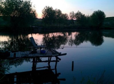 Рыбалка на озере Константовка №1 