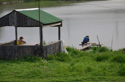 Рыбалка на озере Константовка №1 