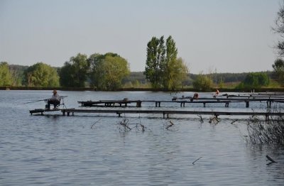 Рибалка на озері Костянтівка