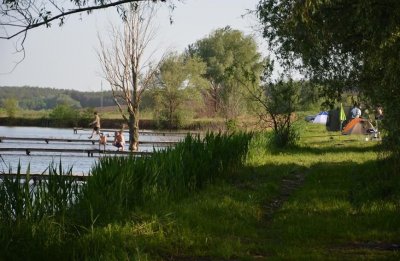 Рибалка на озері Костянтівка