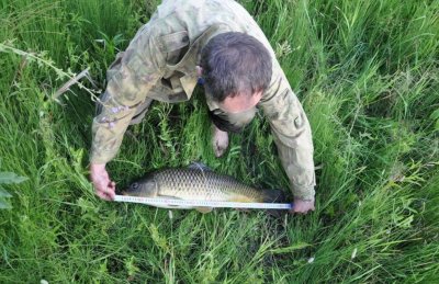 Рыбалка на озере Константовка №3