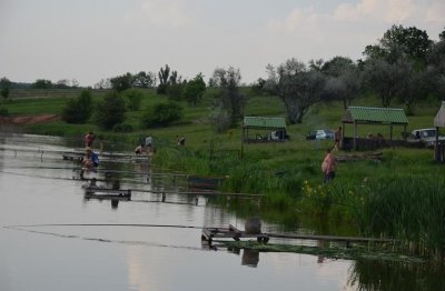 Рыбалка на озере Константовка №3