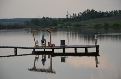 Рыбалка на озере Константовка №3