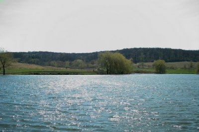 Озеро за Хмельницким аэропортом в Хмельницкой области-1