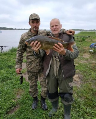 Рыбалка на озере Глория 