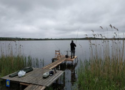 Рыбалка на озере Глория 