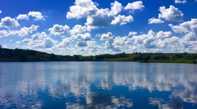 Рыбалка на озере Поплавок