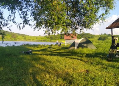 Рыбалка на озере Поплавок