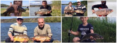 Рибалка на озері біля с. Червоне у Львівській області