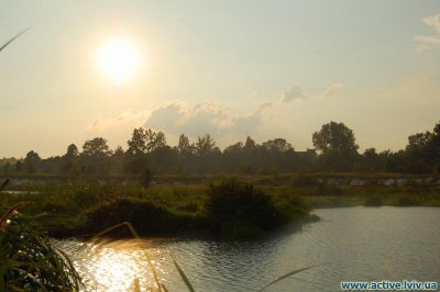 Рыбалка у села Новый Яр в Львовской области-5