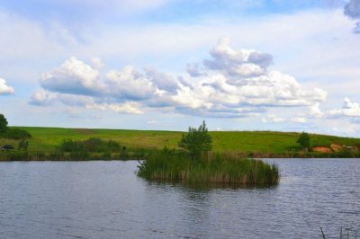 Рыбалка у села Руданцы в Львовской области-2