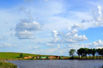 Рыбалка у села Руданцы в Львовской области-4