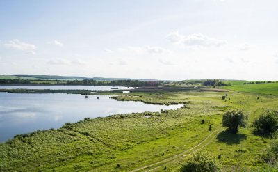 Водохранилище Случь в Хмельницкой области